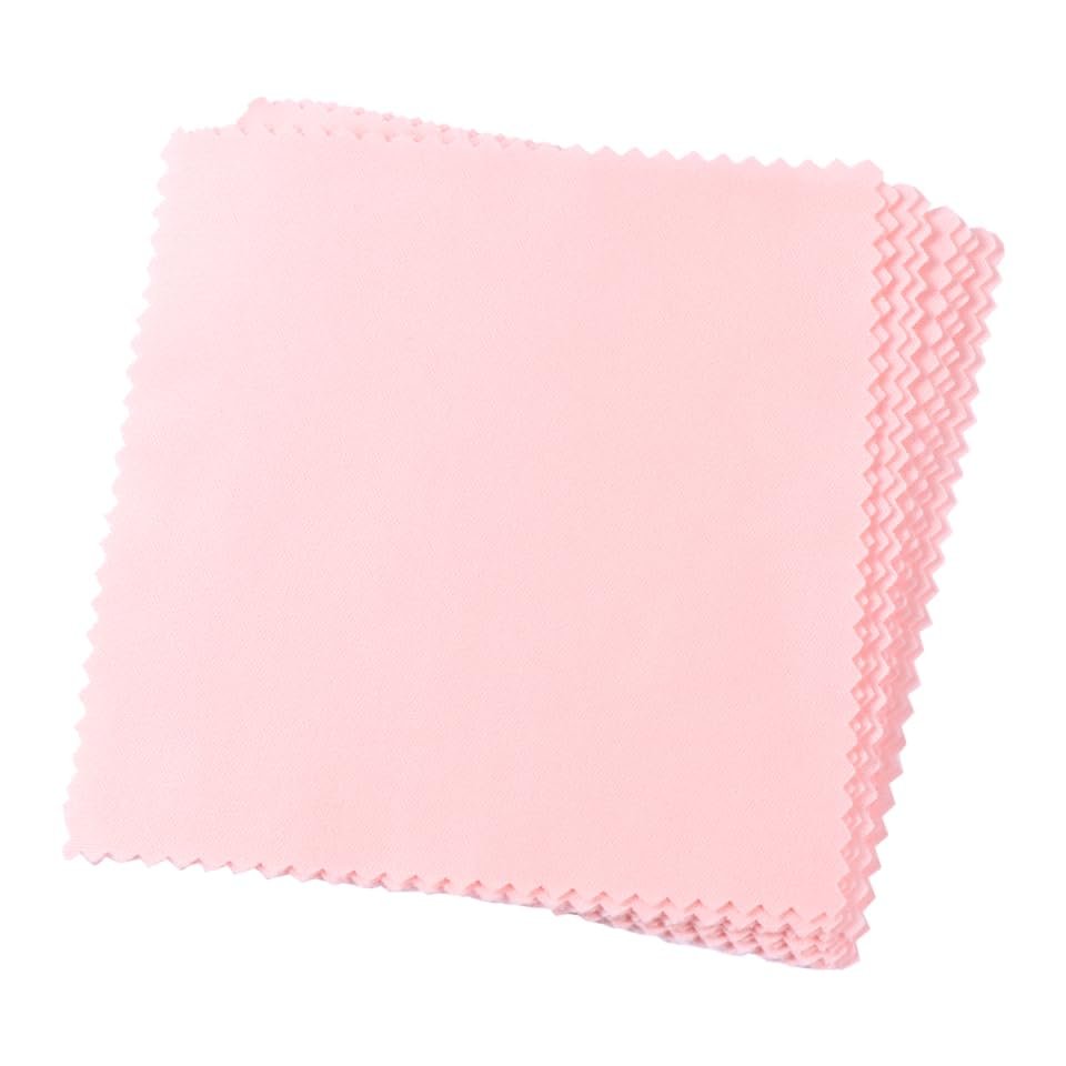 ARTIBETTER Microfiber Eyeglass Cleaning Cloth 3.9X3.9 Inch for Glasses Camera Lens Jewelry Screen Polishing Tool Portable Smudge and Fingerprint Remover
