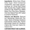 Great Grains Cranberry Almond Crunch Breakfast Cereal for Adults, Dried Cranberries and Almonds, Made with Whole Grain, Non-GMO, Heart Healthy, 17 OZ Box view 3