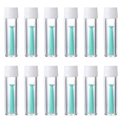 MUDOR Hard Contact Lens Remover, 12 Pieces Scleral & RGP Lens Remover Tool, Eye Contact Remover Plunger