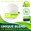 BIRCHIO 9oz Sample Paper Cups [100-Pack], Heavy Duty Disposable Cups Perfect for Dip Sauce and Snacks, 100% Compostable Sample Cups and Eco-Friendly Made from Bagasse view 3
