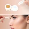 GoodSing 3PCS Contact Lens Case, Portable Contact Lens Inserter/Remover&Tweezer with Mirror For Travel, Home, Outdoor, Daily Use - (Brown + Blue + Violet) view 3