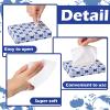 Yinder 24 Packs 960 Sheets Tissue Cube Car Facial Boxes Disposable Facial Travel Tissues Holder for Car 2 Ply 40 Sheets for Household Kitchen School Bathroom (Retro) view 4