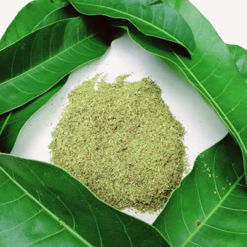 Organic Ceylon Sithara Product Mango Leaves Powder 100g Dried Leaf Pure 100% Natural Traditional Method Made No Preservatives