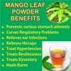 Organic Ceylon Sithara Product Mango Leaves Powder 100g Dried Leaf Pure 100% Natural Traditional Method Made No Preservatives view 4