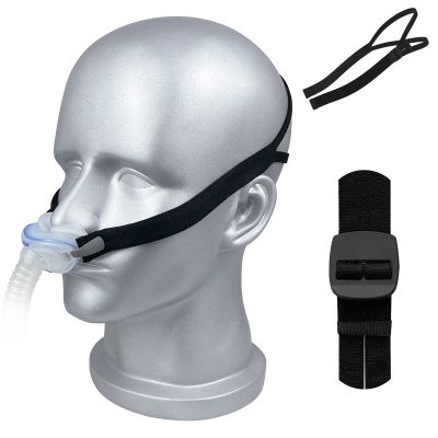 Upgrade Airsense 11 10 Headgear Straps Fully Adjustable CPAP Replacement Supplies Upgraded Headgear Straps for Airfit P10 N30 Airsense 10 11 Nasal Pillow Mask - 2 Pack Black