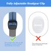 Upgrade Airsense 11 10 Headgear Straps Fully Adjustable CPAP Replacement Supplies Upgraded Headgear Straps for Airfit P10 N30 Airsense 10 11 Nasal Pillow Mask - 2 Pack Black view 2