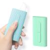 Dental Floss Picks Portable Case-20 Count Pocket-Sized Professional Flosser Dispenser-LIAMOSS Superfine Toothpicks Sticks-Best Dental Oral Care(Blue Green) view 1