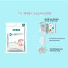 Dental Floss Picks Portable Case-20 Count Pocket-Sized Professional Flosser Dispenser-LIAMOSS Superfine Toothpicks Sticks-Best Dental Oral Care(Blue Green) view 4