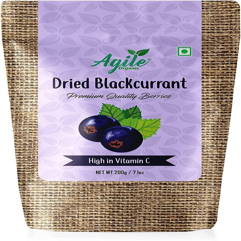BETT Agile Organic Dried Black Currant | 200 Grams
