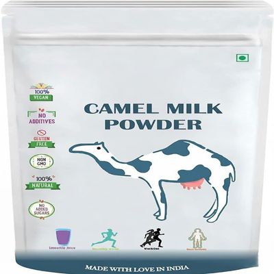 Natural Camel Milk Powder | Freeze Dried, Gluten Free, No Additives, No Preservatives - 200 GM