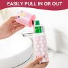 Cyrank Toothbrush Travel Case for Toothbrush, Cute Portable Toothbrush Holder Toothbrush Cup Reusable Plastic Toothbrush Holder with Cover for Traveling, Camping, Home, School, Business(Pink) view 3