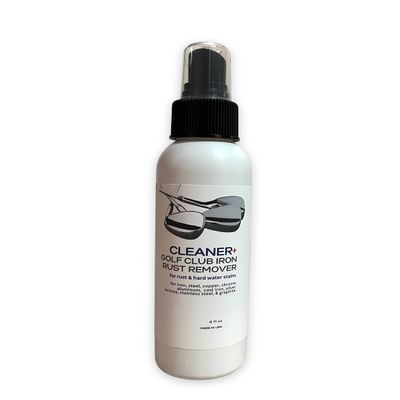 Cleaner+ Golf Club Iron Rust Remover | Golf Pro's Choice Cleaner | Polishes & Removes Rust | 4oz Spray Made in USA