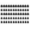 60PCS High Heel Replacement Tips heel tips Heel Replacement Tips Boot Heel Replacement Pins High Heel Shoe Repair Tips 5 Different Sizes Repair Heel Kit Pin Heel Cushions & Cups view 4