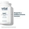 Vital Nutrients NAC 600mg - N-Acetyl Cysteine - Vegan NAC Supplement - Antioxidant for Sinus, Liver, Immune, and Respiratory Health* - Gluten, Dairy, Soy Free - 200 Capsules view 3