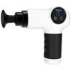 SPA SCIENCES - SmartGun Pro  Therapeutic Deep Tissue Percussion Massager  for Muscle Soreness  with Interchangeable Heads and 8 Intensity Levels  USB Rechargeable  White view 1