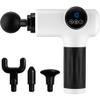 SPA SCIENCES - SmartGun Elite  Therapeutic Deep Tissue Percussion Massager  for Muscle Soreness - with Interchangeable Heads, 10 Intensity Levels and Smart Comfort Pulse  USB Rechargeable view 1