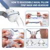 Bay State Importers 3-Pack Replacement CPAP Headgear Straps Compatible with ResMed AirFit P10 | Includes 6 Adjustable Clips | Soft, Lightweight & Breathable for Comfortable Sleep view 4