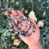 Spiderweb Jasper Beaded Crystal Bracelet 8mm Beads Stackable | Calming, Energy Balance, Protection, Grounding, Spiritual Gift Her Him Healing Bracelet view 4