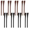 Azure Zone, 16 Pack Anti-Slip Silicone Eyeglass End Tips Ear Sock Pieces Tube Sleeve Eyewear Soft Replacement for Flat Thin Metal Legs view 1