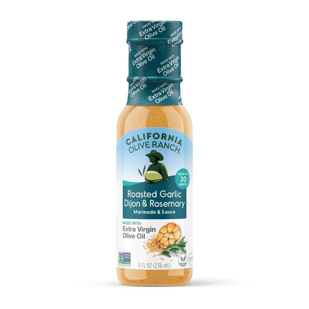 California Olive Ranch Roasted Garlic Dijon and Rosemary Marinade & Sauce - 8 fl oz