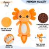 Axolotl Microwavable Unscented Heating Pad for Women and Kids- Cute Soft Cozy Pillow Plush Heatable Warm Stuffed Animals - Kawaii Hot and Cold Plushie Food Toy - Axolotl Gifts for Girls and Boys view 3