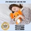 Axolotl Microwavable Unscented Heating Pad for Women and Kids- Cute Soft Cozy Pillow Plush Heatable Warm Stuffed Animals - Kawaii Hot and Cold Plushie Food Toy - Axolotl Gifts for Girls and Boys view 4