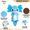 Axolotl Microwavable Unscented Heating Pad for Women and Kids- Cute Soft Cozy Pillow Plush Heatable Warm Stuffed Animals - Kawaii Hot and Cold Plushie Food Toy - Axolotl Gifts for Girls and Boys view 3