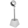 Hair Dryer Stand, Hair Dryer Stand Professional Stainless Steel ABS Angle Adjustable Blow Dryer Holder for Pet Grooming Home Salon(white) view 1