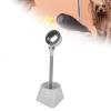 Hair Dryer Stand, Hair Dryer Stand Professional Stainless Steel ABS Angle Adjustable Blow Dryer Holder for Pet Grooming Home Salon(white) view 3