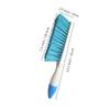 Jilukibo 2 Pack Soft Bristle Bed Sheets Sweeping Cleaning Brush with Plastic Handle, Blue, Rose Red view 2