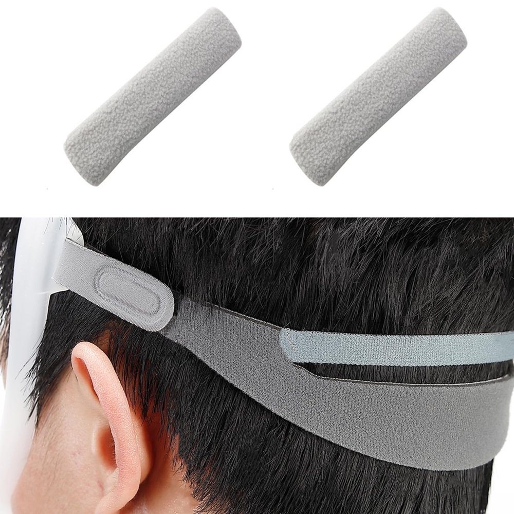 Replacement Headgear Strap for Nasal Dreamwear, Premium Stable Material Supplies Adjustable Fit Design Included 1 Strap + 2 Strap Covers to Reduce Red Face Pressure