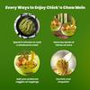 Lemonilo Ramen Healthy Instant Ramen Oven Baked Noodles with Spinach and Leek, Made with All-Natural Ingredients, Quick Meal Kit, Chick'n Chow Mein, Single Pack view 4