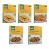 Ashoka Meals 1932, Heat & Eat Meal Kit, Customer Favorites, Kosher Certified, Plant-Based Variety Pack, On the Go Meal, Great for Outdoors & Picnics, Authentic Indian Food, No Preservatives, Pack of 5 view 1