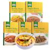 Ashoka Authentic Indian Meals 1932, Vegan Sampler Pack, Kosher Certified, Ready to Eat Meal Kit, All-Natural Microwave Friendly, Great for Hiking & Camping, Gluten-Free, No Preservatives, Pack of 5 view 1