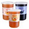 3 Flavors Popping Boba Pearls Bursting Tea Balls Drink & Dessert Topping Mango. Blueberry, Peach, Flavored Bubble Tea Pearls 2 LB (Mango, Blueberry, Peach, 2 Pound Pack of 3) view 1
