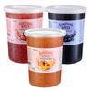 3 Flavors Popping Boba Pearls Bursting Tea Balls Drink & Dessert Topping Strawberry, Blueberry, Peach Flavored Bubble Tea Pearls (Blueberry, Strawberry, Peach, 2 LB, Pack of 3) view 1