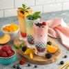 3 Flavors Popping Boba Pearls Bursting Tea Balls Drink & Dessert Topping Strawberry, Blueberry, Peach Flavored Bubble Tea Pearls (Blueberry, Strawberry, Peach, 2 LB, Pack of 3) view 4