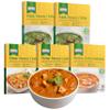 Ashoka Traditional Indian Meals 1932, Gluten-Free Meal Kit, Vegan Tofu Paneer Assortment, Kosher Certified, All-Natural Variety Pack, Travel Friendly Meals, Authentic with No Preservatives, Pack of 5 view 1