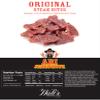 Ari Jerkowitz Beef Jerky Original Steak Bites | by Walt's Hitching Post | Keto Friendly Tender Cuts of Smoked & Dried Round Steak Beef Jerky 3.25 Ounce Resealable Bag (3.25 Ounce (Pack of 12)) view 3