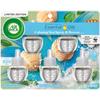 Air Wick Plug In Scented Oil Refill, Infused with Essential Oils, Plug In Air Fresheners for Home, Calming Sea Spray & Breeze, 5 ct view 1