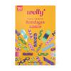 Welly Bravery Badge Value Pack | Adhesive Flexible Fabric Bandages | Assorted Shapes and Patterns for Minor Cuts, Scrapes, and Wounds - 100 Count view 1