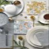 AM Dcor 20 Count 3-Ply Luncheon Paper Napkins for Holiday Dinner Party Decorative Decoupage - 13" x 13" (Unfolded) (Angels in Gold) view 3