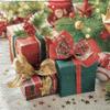 AM Dcor 20 Count 3-Ply Luncheon Paper Napkins for Holiday Dinner Party Decorative Decoupage - 13" x 13" (Unfolded) (Christmas Presents) view 1