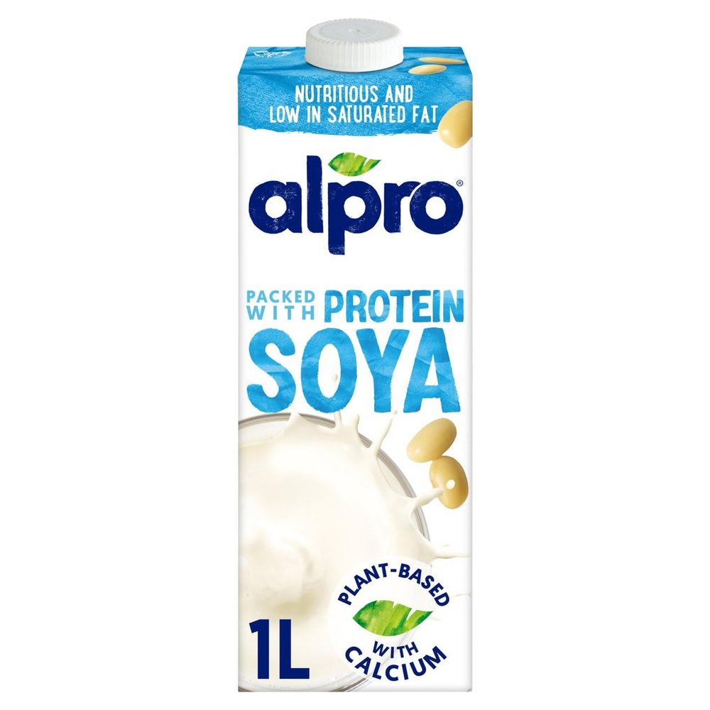 Alpro Soya Long Life Drink 1L x 8