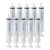 BASIK Silicone O Ring 5cc Reusable Feeding And Oral Syringe 10/Pack Caps Included Individually Wrapped For Hand Feeding Small Animals And Measurements view 1
