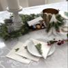 AM Dcor 20 Count 3-Ply Luncheon Paper Napkins for Holiday Dinner Party Decorative Decoupage - 13" x 13" (Unfolded) Christmas Tree view 3