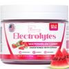 Watermelon Candy Electrolytes Powder  Sugar-Free Hydration Drink Mix with 623 mg Potassium  Clean Ingredients  Vegan, Keto & Paleo Friendly  Caffeine-Free Electrolyte Supplement (30 Servings) view 1