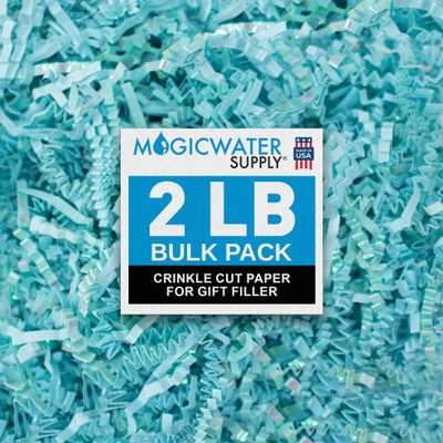 MagicWater Crinkle Cut Paper for Gift Baskets - 2LB - Diamond Pastel - Perfect for Shredded Paper Filler, Basket Filler, Gift Boxes, Bridesmaid Gifts, Christmas Stuffers & More  For for All Occasions