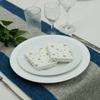 Fanxyware Star Shaped Origami Dinner Napkins with Gold Stars on White (Disposable) - 12 Pack, 23" x 15", 3-Ply Paper - Style Name: Pop Gaze view 3