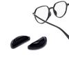 PIPJOY Eyeglass Nose Pads, Adhesive Anti-Slip Nose Pads, Soft Silicone Nose Pad Cushion for Glasses, Eyeglasses, Sunglasses (10 Black Pairs) view 1